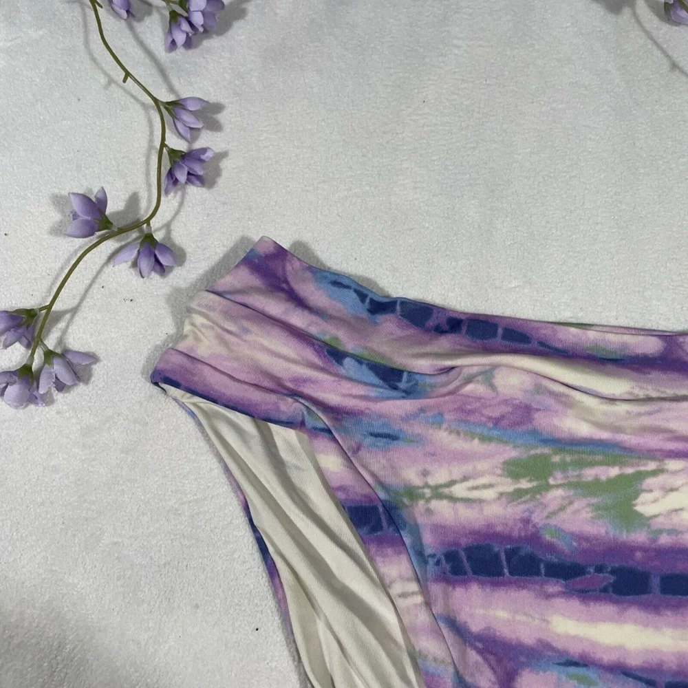 NEW ISABELLA ROSE [‎ Large ] Under One Sky High Waist Bikini Bottoms